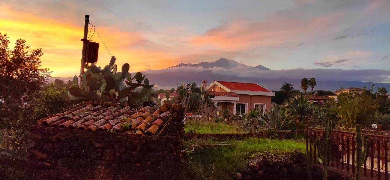 阿奇雷亚莱Casa Del Sole Con Vista Sull'Etna A 200 Mt Dal Mare别墅 外观 照片