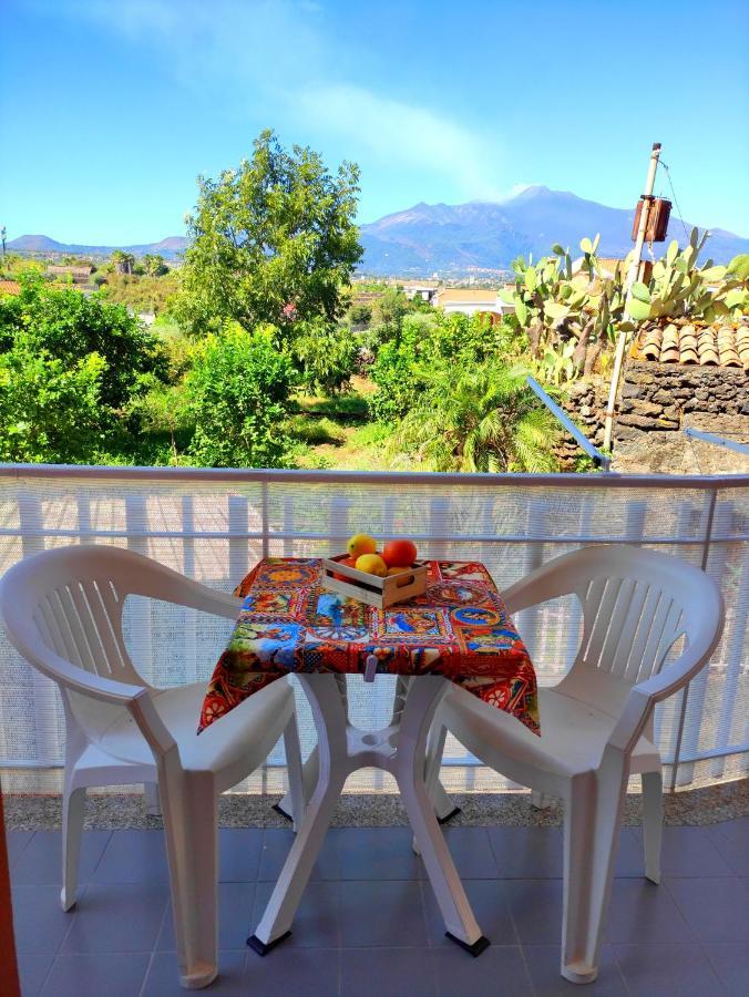 阿奇雷亚莱Casa Del Sole Con Vista Sull'Etna A 200 Mt Dal Mare别墅 外观 照片