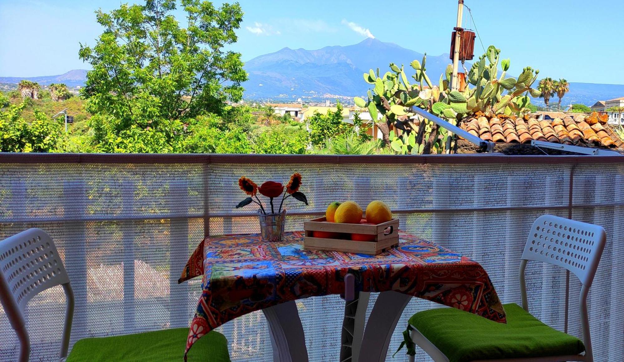 阿奇雷亚莱Casa Del Sole Con Vista Sull'Etna A 200 Mt Dal Mare别墅 外观 照片