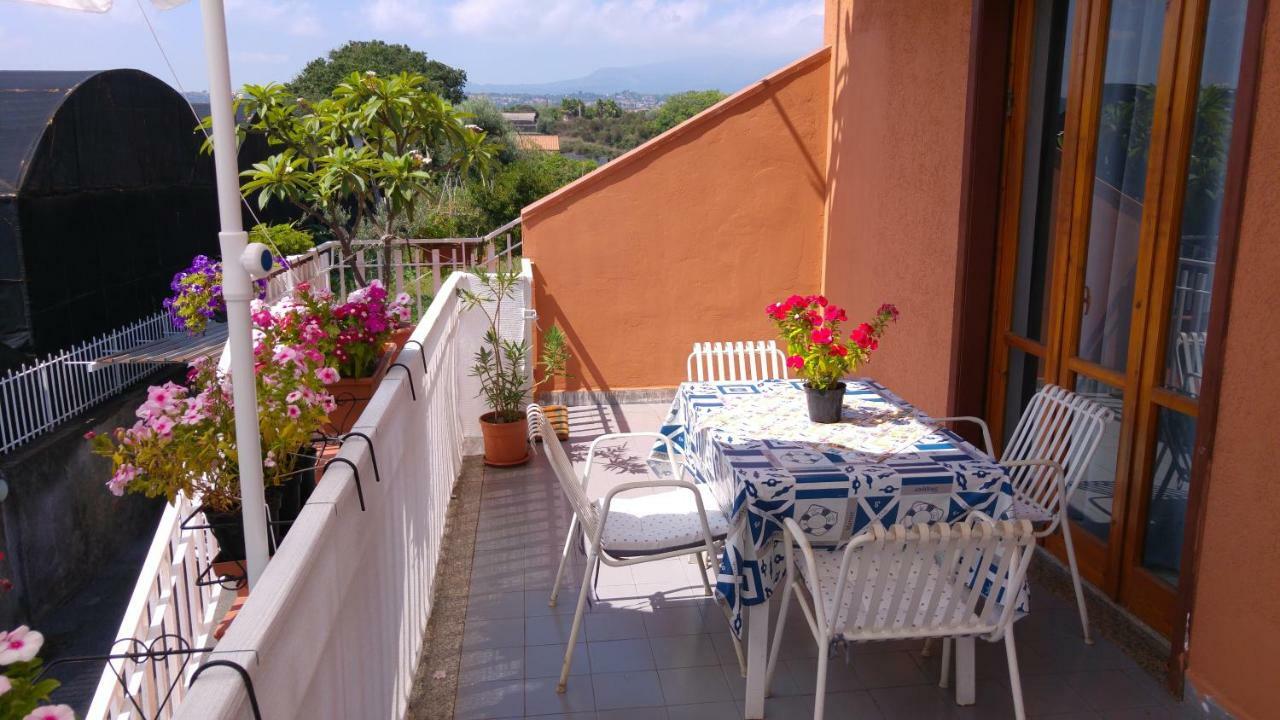 阿奇雷亚莱Casa Del Sole Con Vista Sull'Etna A 200 Mt Dal Mare别墅 外观 照片